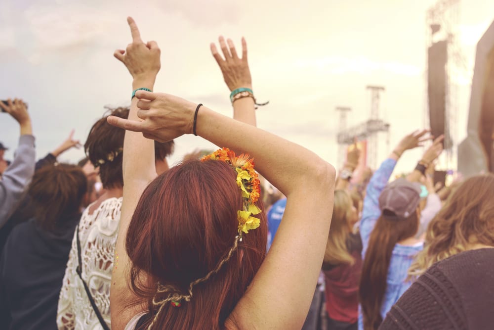 Music Festival Crowd