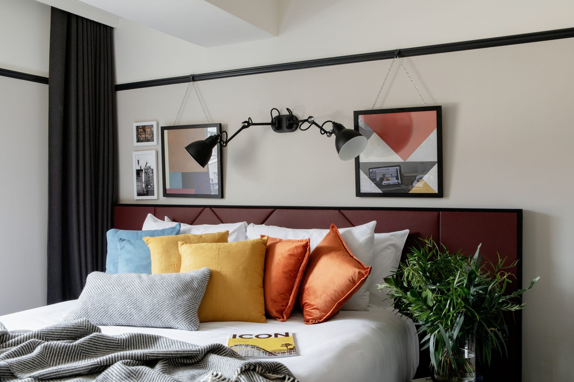 The Mont Hotel Dublin City Bedroom